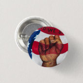 Badge Rond 2,50 Cm United-We-Stand-BLM (Devant & derrière)
