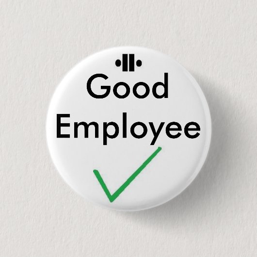 Badge Rond 2,50 Cm unity8, coutil, bon employé (Devant)