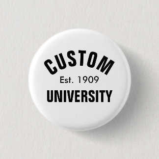 Badge Rond 2,50 Cm Université personnalisée Est.