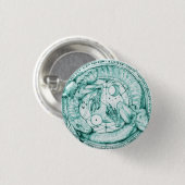 Badge Rond 2,50 Cm uroboro alquimico (Devant & derrière)