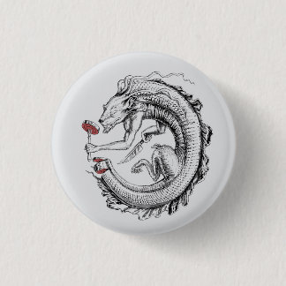 Badge Rond 2,50 Cm uroboros sushi
