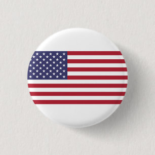 BADGE ROND 2,50 CM USA