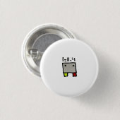 Badge Rond 2,50 Cm Utopique (Devant & derrière)