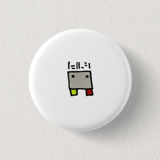 Badge Rond 2,50 Cm Utopique (Devant)