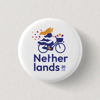 Badge Rond 2,50 Cm Utrecht Pays-Bas 2026 Convention internationale 