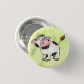 Badge Rond 2,50 Cm Vache (Devant & derrière)
