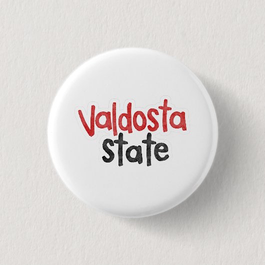 Badge Rond 2,50 Cm Valdosta State Gameday Button (Devant)