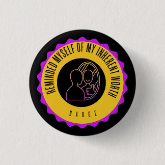Badge Rond 2,50 Cm Valeur intrinsèque