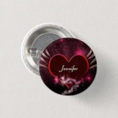 Badge Rond 2,50 Cm Vampire_Heart_Jennifer (Devant & derrière)