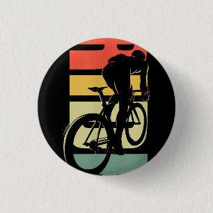 Badge Rond 2,50 Cm Vélo de route à vélo