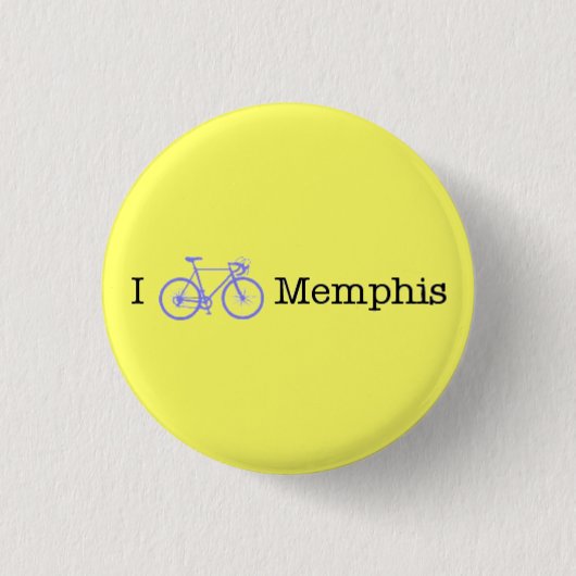 Badge Rond 2,50 Cm Vélo Memphis (Devant)