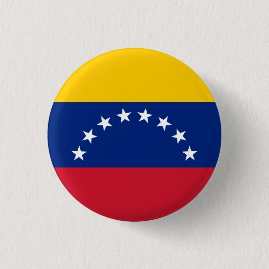 Badge Rond 2,50 Cm Venezuela (Devant)