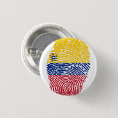 Badge Rond 2,50 Cm Venezuela (Devant & derrière)