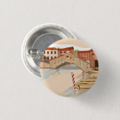 Badge Rond 2,50 Cm Venise (Devant & derrière)