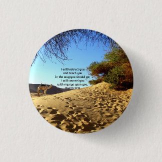 Badge Rond 2,50 Cm Versets bibliques Citation Inspirationnelle Psaume