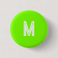 vert néon - ajoutez un monogramme