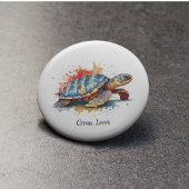 Badge Rond 2,50 Cm Vibrant Voyager, custom