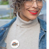 Badge Rond 2,50 Cm Vibrant Voyager, custom