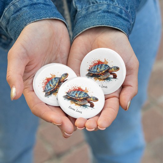 Badge Rond 2,50 Cm Vibrant Voyager, custom