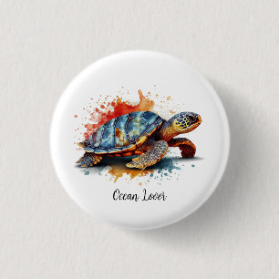 Badge Rond 2,50 Cm Vibrant Voyager, personnalisé