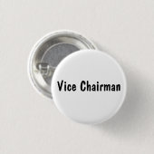 Badge Rond 2,50 Cm Vice-président (Devant & derrière)