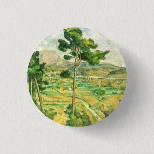 Badge Rond 2,50 Cm Victoire et Viaduc Paul Cezanne (Devant)