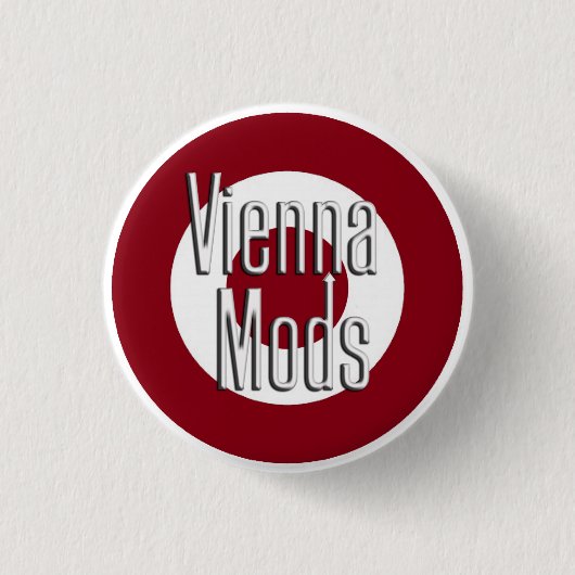 Badge Rond 2,50 Cm Vienne Mods (Devant)