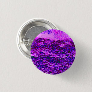 Badge Rond 2,50 Cm Vins Kudzu roses et violets