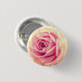 Badge Rond 2,50 Cm Vintage rose (Devant & derrière)