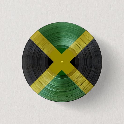 Badge Rond 2,50 Cm Vinyl Jah Music (Devant)