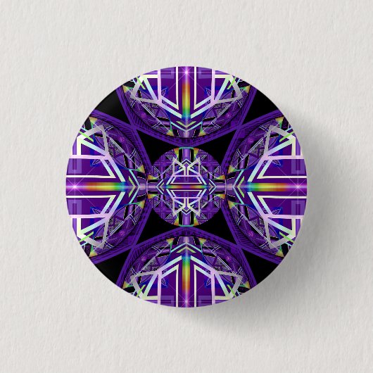 Badge Rond 2,50 Cm Violet W3 (Devant)