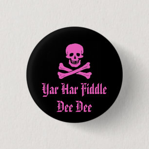 Badge Rond 2,50 Cm Violon Dee Dee de Yar Har