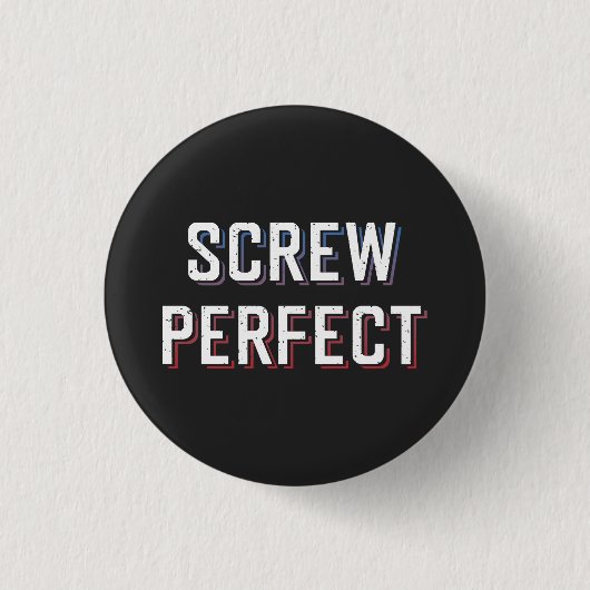 Badge Rond 2,50 Cm Vis parfait (Devant)