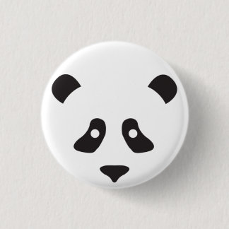 Badge Rond 2,50 Cm Visage de panda