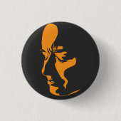 Badge Rond 2,50 Cm visage triste (Devant)