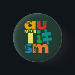 Badge Rond 2,50 Cm Voir la Sensibilisation sur l'autisme Able Not Éti<br><div class="desc">Pour beaucoup de gens, la Sensibilisation sur l'autisme est présente en avril, pour certains, la prise de conscience est quotidienne. Cette conception de support de Sensibilisation sur l'autisme dit Voir l'Able pas l'Autisme Étiquette. Portez-le avec fierté et montrez au monde que vous soutenez et que vous êtes fier d'être un...</div>