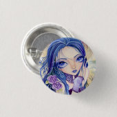 Badge Rond 2,50 Cm Voir - le bouton (Devant & derrière)