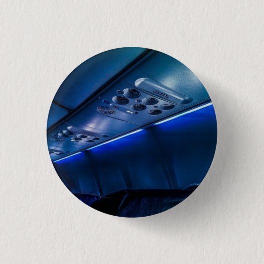 Badge Rond 2,50 Cm Vol dans le minuit (Devant)