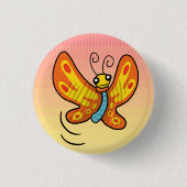 Badge Rond 2,50 Cm Volée Sunset Buttah (Devant)