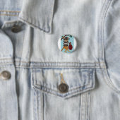 Badge Rond 2,50 Cm Voleur de Chat (En situation)