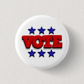 Badge Rond 2,50 Cm Vote (Devant)