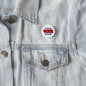 Badge Rond 2,50 Cm Vote (En situation)