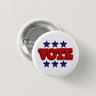 Badge Rond 2,50 Cm Vote