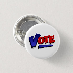 Badge Rond 2,50 Cm Vote