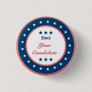 Badge Rond 2,50 Cm Vote