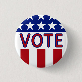 Badge Rond 2,50 Cm Vote - petit bouton