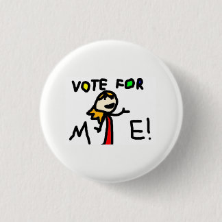 Badge Rond 2,50 Cm VOTE POUR MOI ! Bouton