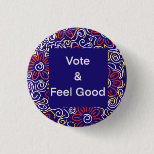 Badge Rond 2,50 Cm Votez et sentez bon Sticker