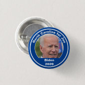 Badge Rond 2,50 Cm Votre État pour Joe - Joe Biden 2020 (Devant & derrière)