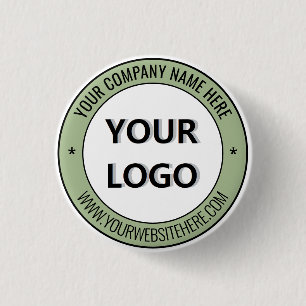 Badge Rond 2,50 Cm Votre exemple de bouton promotionnel pour entrepri